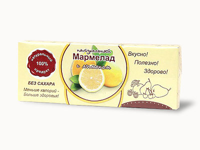  Мармелад натуральный "Лимон" 140г в Лиски