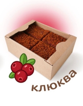  Пряник 1кг с фруктовой начинкой Клюква в Лиски