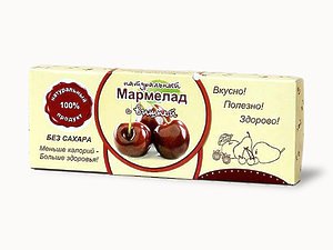  Мармелад натуральный "Вишня" 140г в Лиски