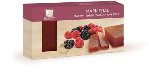  Мармелад пластовый 210г МАЛИНА-ЕЖЕВИКА в Лиски