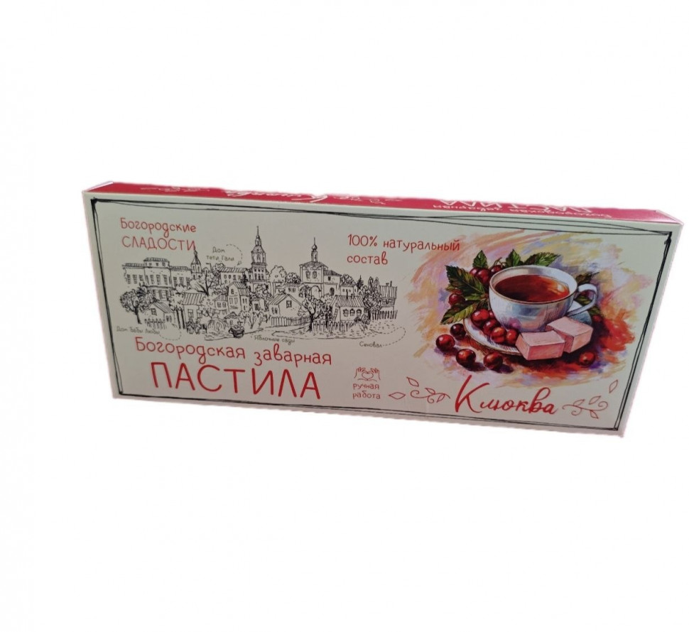  Пастила заварная "Клюква", 250г в Лиски