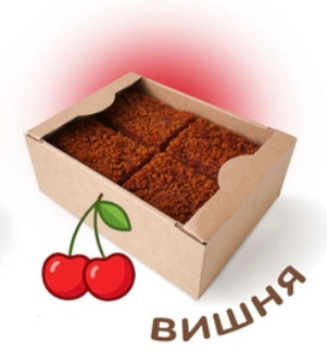  Пряник 1кг с фруктовой начинкой Вишня в Лиски