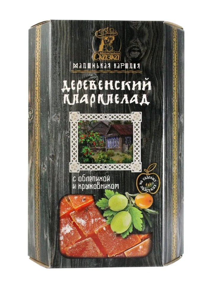  Мармелад деревенский "С крыжовником и облепихой" 300г в Лиски